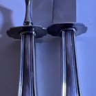 Marked  Alvin Maryland?Sterling Handle Carving Server Knife & Fork set 161g(TW) — photo 10