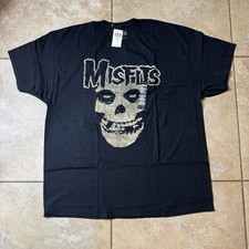 Misfits Fiend Distressed Skull Logo T-Shirt Size 2XL New With Tags