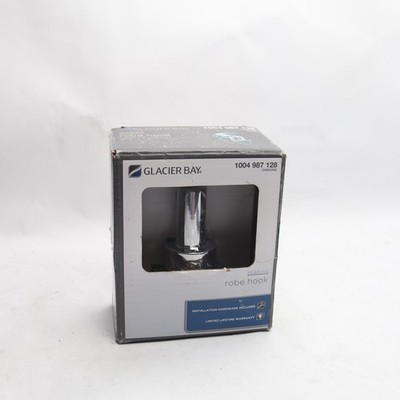 Glacier Bay Sebring Robe Hook in Polished Chrome BTH-003-118