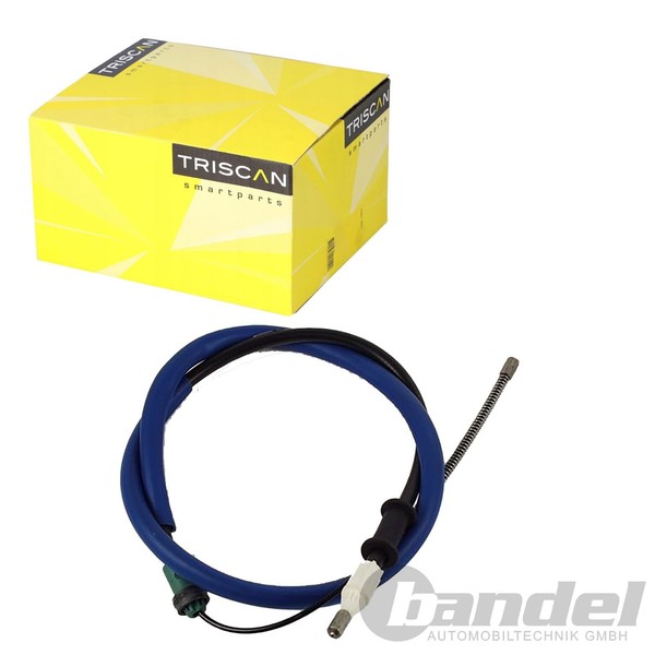 Triscan Handbremsseil Hinten Rechts Passend FüR Nissan Kubistar Renault Kangoo-image