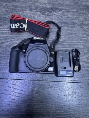 Canon EOS 1000D 10.1 MP Digital SLR Camera - Black (Body Only)