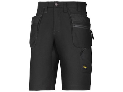 Snickers Workwear 6101 LiteWork 37.5 Arbeitsshorts mit Holstertaschen 64 schwarz