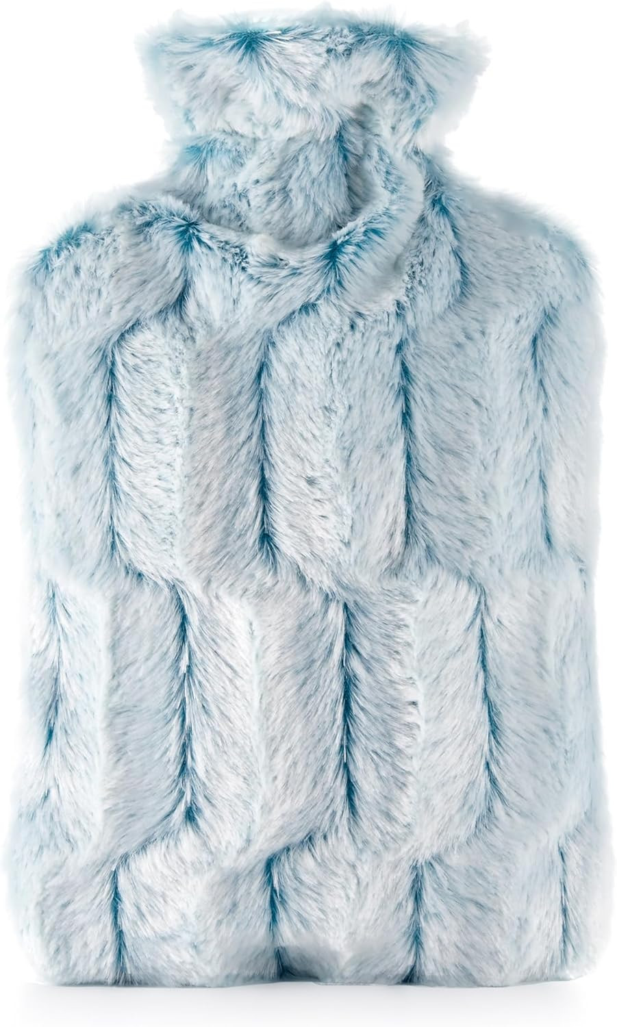 - 2l Hot Water Bag With Furry Cover, Light Green
