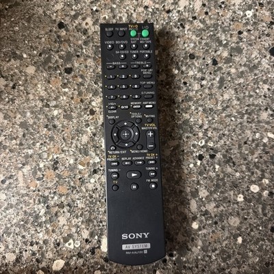 Original Sony RM-AAU130 AV System Remote Control for STR-DH130, STRDH130