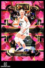 2024 Panini Select WNBA #69 Dorka Juhasz Prizms Pink Ice Minnesota Lynx