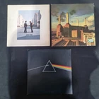 Pink Floyd 3 x Vinyl Record LP Job Lot Wish You Were Here Dark Side of The Moon