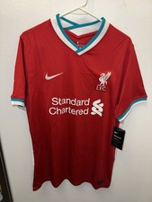 Nike Liverpool 2020/21 EPL Home Stadium Authentic Soccer Jersey Red Large New