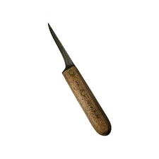 Vintage Rattle Dexter Carbon Steel Fillet/Boning Knife 4" Blade Wood Handle 1476