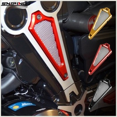 For Ducati XDIAVEL X Ghost, modified timing belt cover and protective mesh cover