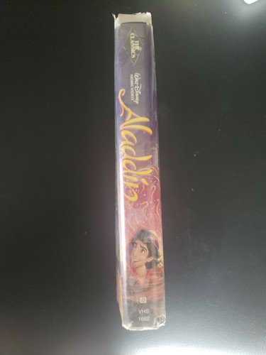 Aladdin VHS Black Diamond Classic Walt Disney - Picture 3 of 5