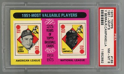 ほぽん様へ♥2/28 1975 Topps #189 1951 MVP's PSA 8 NM-MT #11652882 **GH0822** | eBay