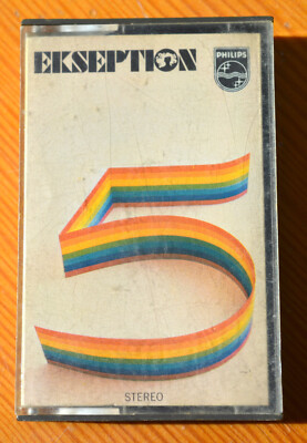Musikkassette EKSEPTION 5 (Philips) MC Cassette Tape Made in Holland 1972