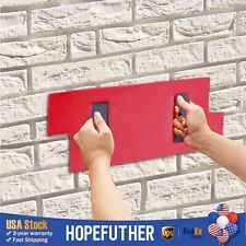 Concrete Wall Mold Polyurethane Seamless Stamp Cement Texture Stone Slate Mat US