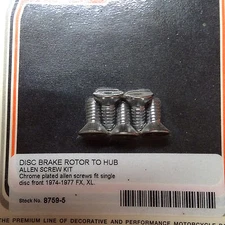 DISC BRAKE INSPECTION COVER SCREWS HARLEY FX SPT 74-77 SPT 91-03 insp. cover