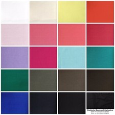 Elastische Baumwoll Gabardine Satinlook Bekle...