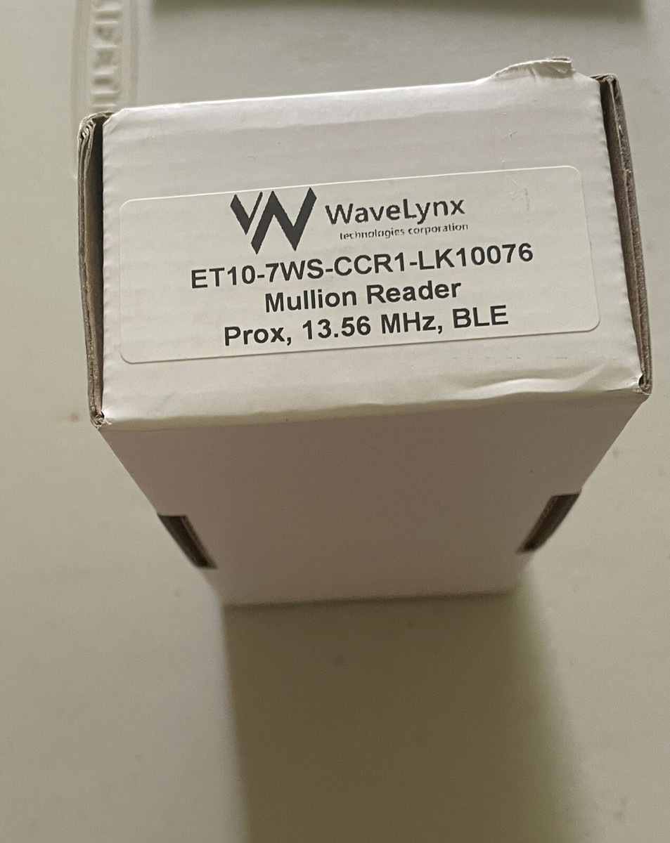 Lecteur RFID Intelligent WaveLynx ET10-7WS-CSE1 - Neuf, Pour Contrôle D'accès, Montage Sur Montant - Haut De Gamme
