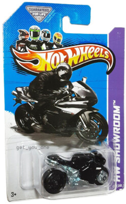 Hot Wheels DUCATI 1098R Black Motorcycle HW Showroom 2013 #179/250