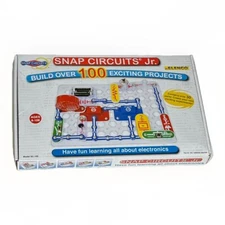 Snap Circuits Jr.SC-100 Learn Electronics Build Over 100 Projects 8+ By Elenco