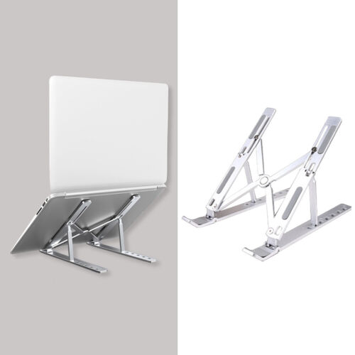 Aluminum Alloy Storage Bag Ergonomic Adjustable Height Lightweight Laptop Stand - Afbeelding 1 van 11