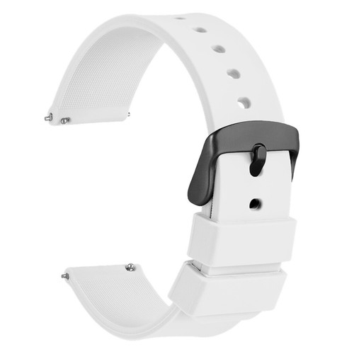 WOCCI Cinturino Orologio Silicone Cinturini Gomma 12 14 15 16 17 18 19 20 21 22 24mm - Foto 74 di 143