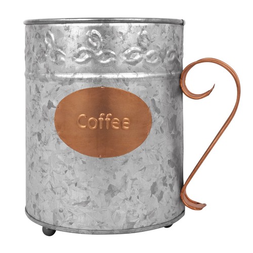 Callejón de otoño granja grande soporte para tazas K café galvanizado - decoración de granja - Imagen 4 de 10