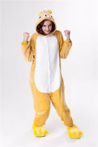 Mens Ladies Fleece Pyjama Pajamas Kigurumi Onsies Adults Animal Costume UK - Picture 45 of 68