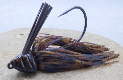 Skirted Invader Jig Dark Brown 1/2 