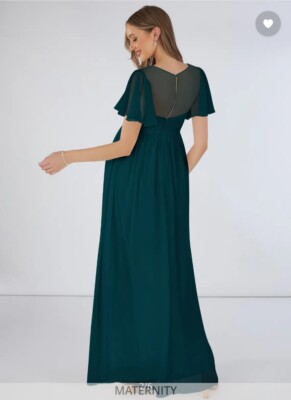 slim fit dress slacks Long Spaghetti Straps A-line Green Prom Dresses, Long Prom Dresses SH3 –  shinydress main image 0