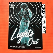 2022-23 Donruss Optic Lights Out Donovan Mitchell #14 Insert