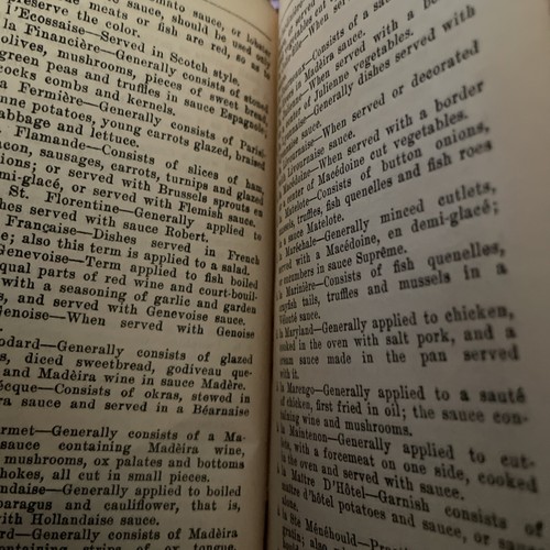 1904 A Selection of Dishes and Chef's Reminder Vintage - Picture 11 of 13
