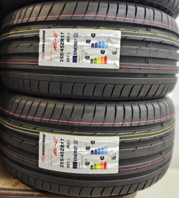 2x NEU Nankang AS-2+ Sportwagenreifen 255/45 ZR17 XL 98Y 255 45 17 2554517 D+A