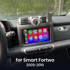 For 2005-2010 Smart Fortwo Apple Carplay Car Radio Android 15 Gps Navi Bt 264g For 2005-2010 Smart Fortwo Apple Carplay Car Radio Android 15 Gps Navi Bt 264g