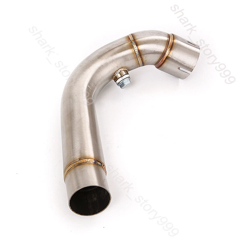 Sistema modificado para Honda CBR600RR 2007-20 tubo de escape enlace medio escape deslizable Foto 3 de 4