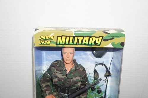 M&C Power Team Elite 12" 30.5 cm Peacekeepers Military Action Doll Seal Team - Picture 3 of 11