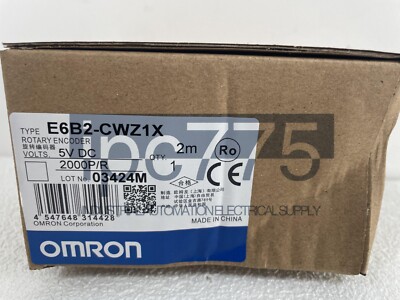 1PCS OMRON Rotary Encoder E6B2-CWZ1X 2000P/R E6B2CWZ1X 5VDC New in box