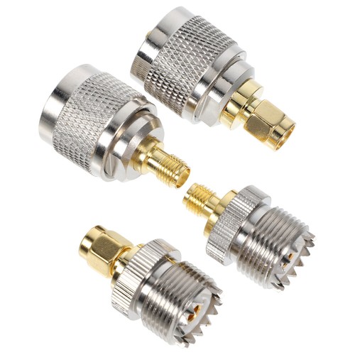 4 szt. Wymienne złącze Adapter elektroniczny SMA na adapter UHF - Zdjęcie 7 z 12