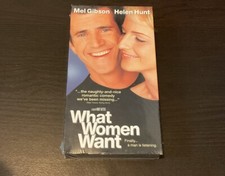 What Women Want VHS, 2001 Mel Gibson Helen Hunt - New, Factory Sealed