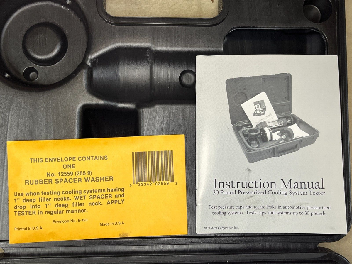 LIGHT ARMORED VEHICLE STANT ST255 J24460-01 TEST KIT, RADIATOR