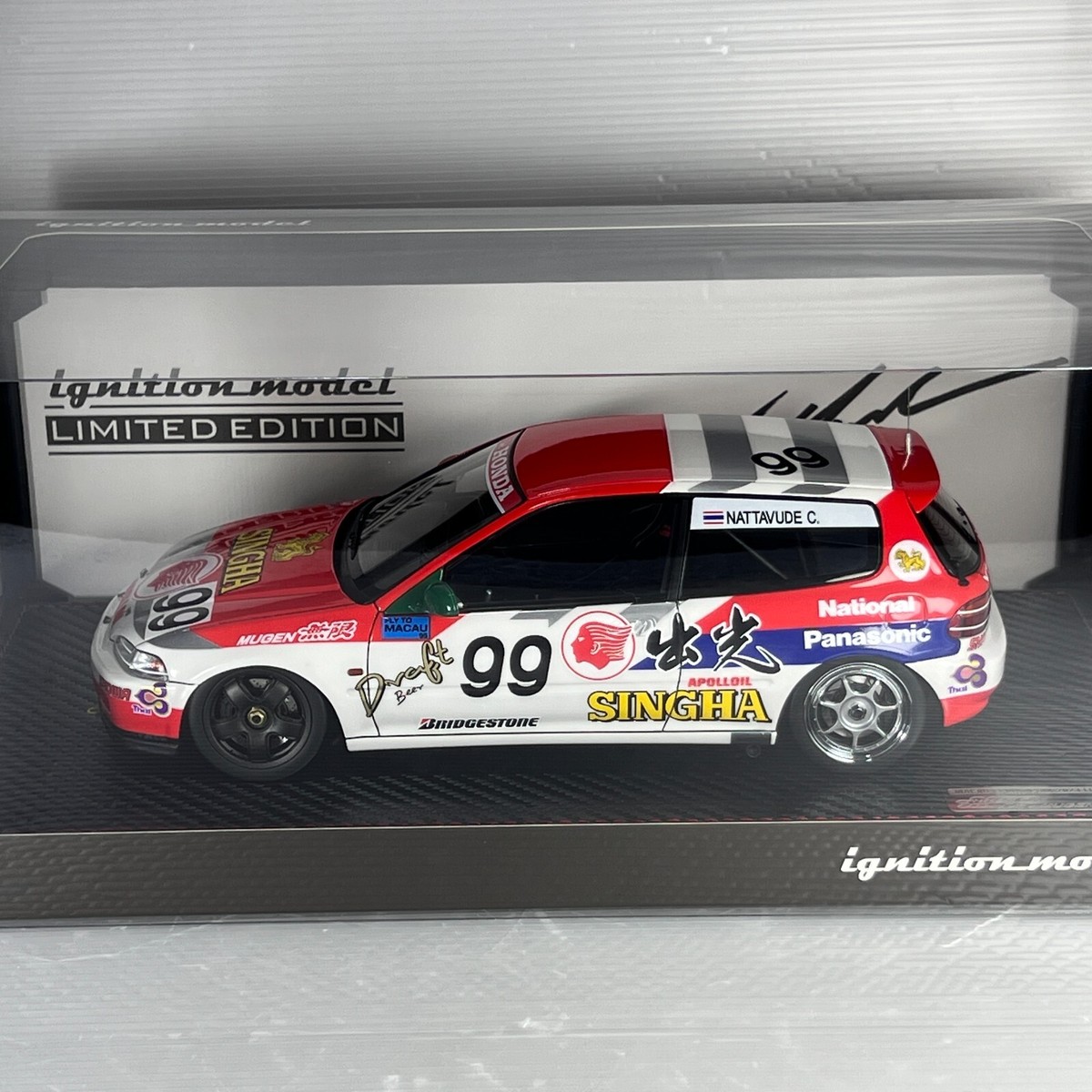 1/18 IG ignition #IG3051 Honda Civic EG6 出光MOTION MUGEN 1/18 IG ignition #IG3051 Honda Civic EG6 出光MOTION MUGEN
