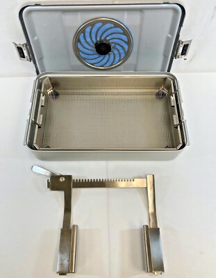Fehling MBW-1 Sternum / Rib Retractor Set w/ Aesculap Case Cardio Orthopedic