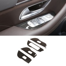 Carbon Fensterheber Rahmen Blende für Mercedes GLE V167 C167 GLS X167 20-22 Carbon Fensterheber Rahmen Blende für Mercedes GLE V167 C167 GLS X167 20-22