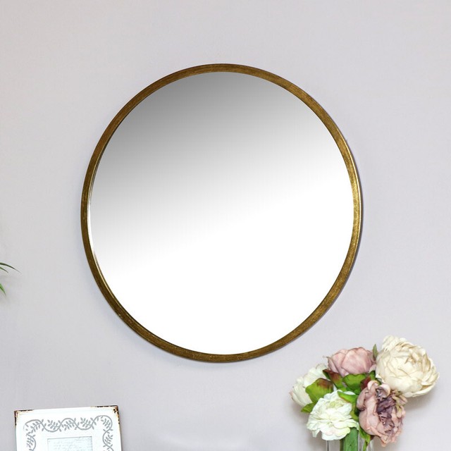 Large Wall Mounted Mirror Natural Light Wood Framed Display Bathroom Living Room For Sale Online Ebay ebay