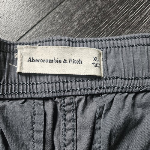 NWT Abercrombie Fitch Baggy Cargo Pants Womens XL Long Gray Streetwear Loose - Picture 5 of 18