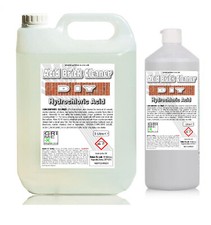 DIY BRICK PATIO CEMENT CONCRETE ACID CLEANER 1 or 5 Litre Acidic Cleaning
