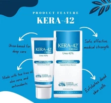 Kera-42 Cream, *42% Urea* Clinical Therapeutic Solutions EXP: 10/2027