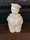 Vintage Shawnee Pottery Sailor Boy Cookie Jar 1940 USA