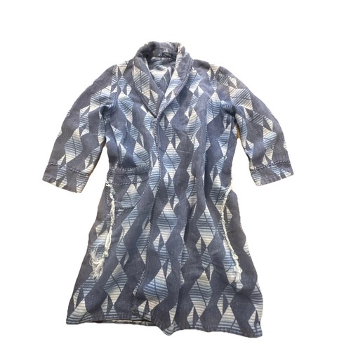 Vintage 1940s Beacon Camp Blanket Robe Unisex S/M Southwest Pattern Rare As - Picture 2 of 13