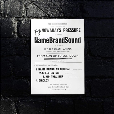 #ad NAME BRAND SOUND Nowadays Pressure Vinyl $22.79