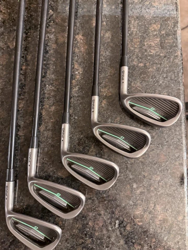 Ping Prodi G Junior Golf Club Set RH, 8 Clubs-5 Irons and 3 Woods w/ Headcovers - Image 2 of 4