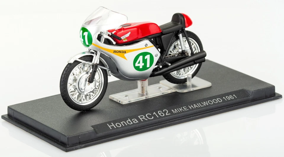 Honda RC162 Mike Hailwood 1961 Scala 1:24 Modellino classe 250 numero 41 - Immagine 3 di 4